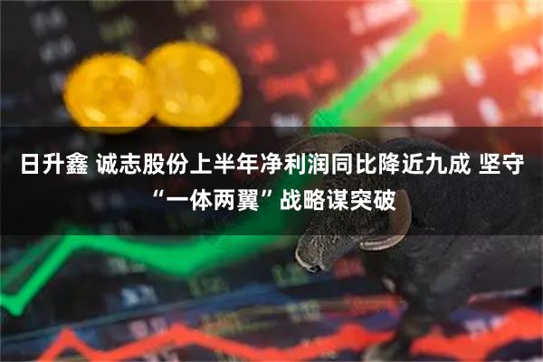 日升鑫 诚志股份上半年净利润同比降近九成 坚守“一体两翼”战略谋突破